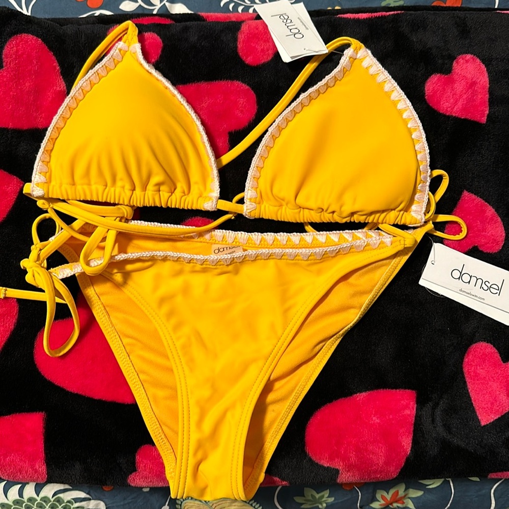 Yellow Bikini Set